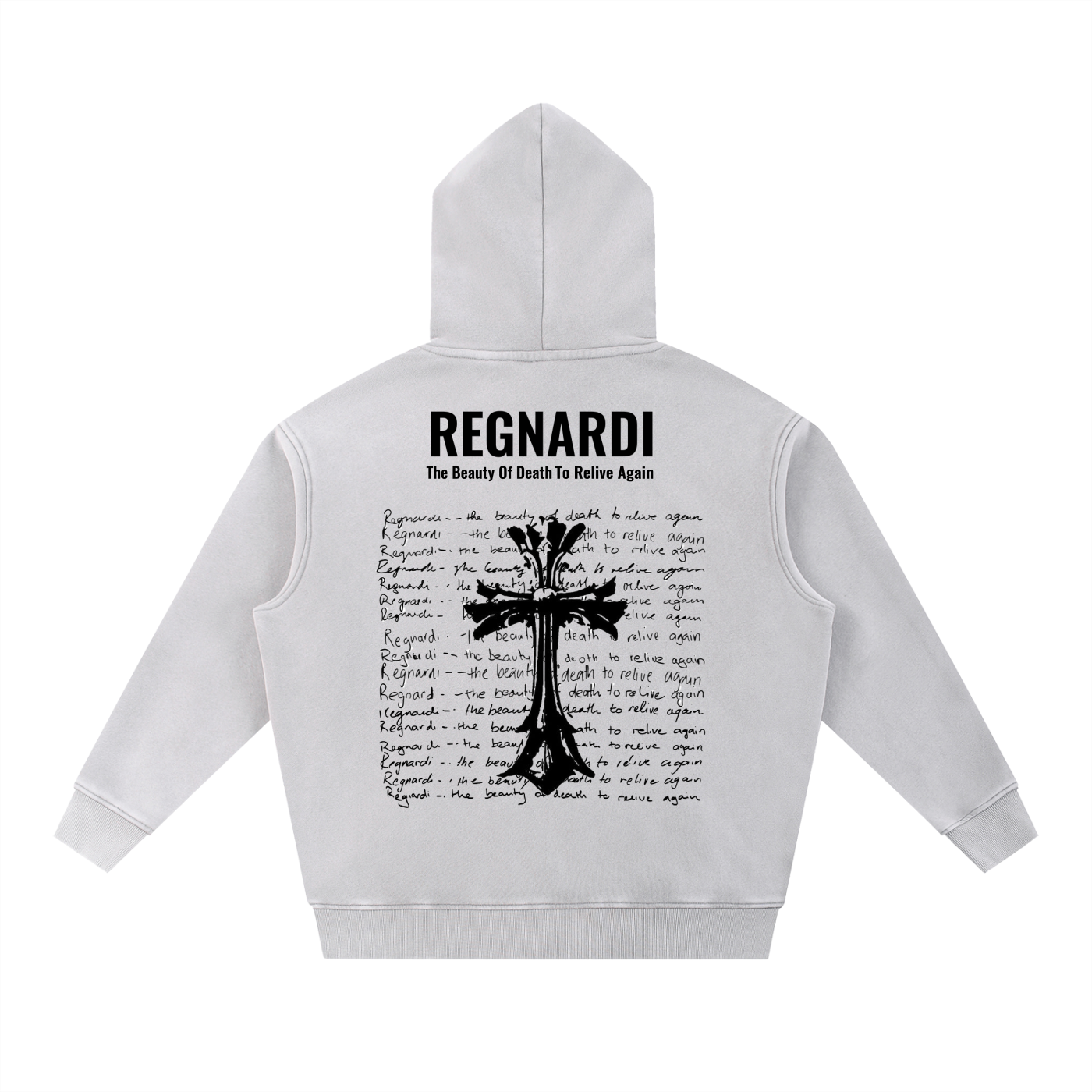 REGNARDI The Beauty Of Death To Relive hoodie