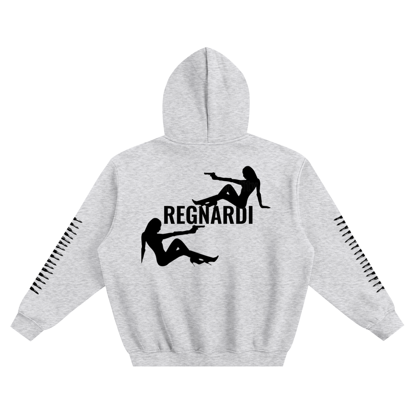 REGNARDI girl gun hoodie