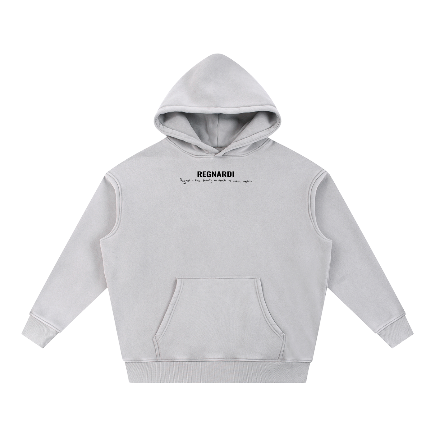 REGNARDI The Beauty Of Death To Relive hoodie